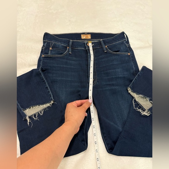 Mother Stunner Zip Ankle Step Fray Size 27 - Picture 11 of 16